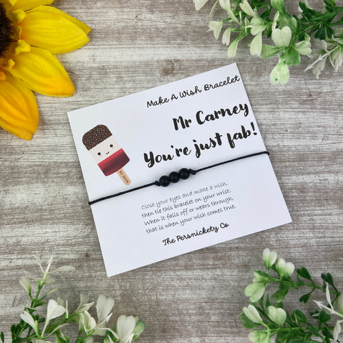 You're Fab Men's Teacher Gift Bracelet-The Persnickety Co