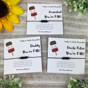 You're Fab Men's Gift Bracelet