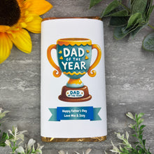 Load image into Gallery viewer, Personalised Father’s Day Chocolate Bar

