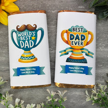 Load image into Gallery viewer, Personalised Father’s Day Chocolate Bar
