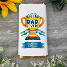 Load image into Gallery viewer, Personalised Father’s Day Chocolate Bar
