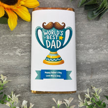 Load image into Gallery viewer, Personalised Father’s Day Chocolate Bar
