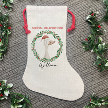 Load image into Gallery viewer, Personalised Christmas Stocking - Festive friends-The Persnickety Co
