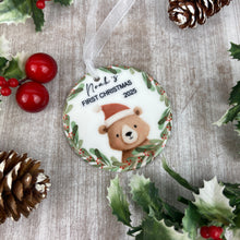 Load image into Gallery viewer, Personalised Christmas Tree Decoration - Festive Friends
