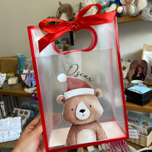 Load image into Gallery viewer, Personalised Festive Friends Christmas Gift Bag
