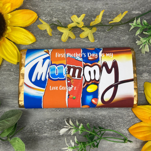 First Mother's Day As My Mummy Chocolate Bar-The Persnickety Co