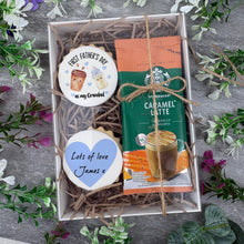 Load image into Gallery viewer, Personalised First Father’s Day Biscuit Gift Box
