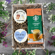 Load image into Gallery viewer, Personalised First Father’s Day Biscuit Gift Box

