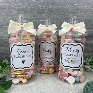 Flower Girl Sweet Jar