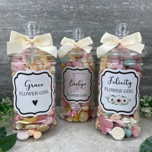 Flower Girl Sweet Jar