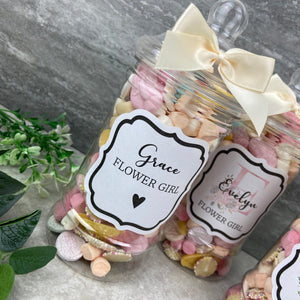 Flower Girl Sweet Jar