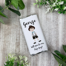 Load image into Gallery viewer, Page Boy Gift Personalised Mini Chocolate Bar
