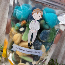 Load image into Gallery viewer, Personalised Flower Girl &amp; Page Boy Sweet Pouch Gift
