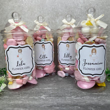 Load image into Gallery viewer, Flower Girl Personalised Sweet Jar
