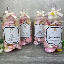 Load image into Gallery viewer, Flower Girl Personalised Sweet Jar
