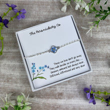 Load image into Gallery viewer, Forget Me Not Chain Bracelet
