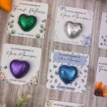 Load image into Gallery viewer, Personalised Funeral Chocolate Favours
