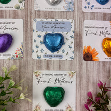 Load image into Gallery viewer, Personalised Funeral Chocolate Favours
