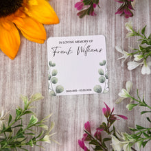 Load image into Gallery viewer, Personalised Funeral Chocolate Favours
