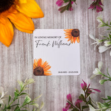 Load image into Gallery viewer, Personalised Funeral Chocolate Favours
