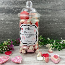 Load image into Gallery viewer, Personalised Galentine&#39;s Sweet Jar-The Persnickety Co
