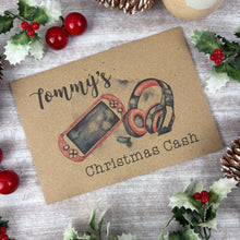 Load image into Gallery viewer, Christmas Money Envelopes - Gamer Theme-The Persnickety Co
