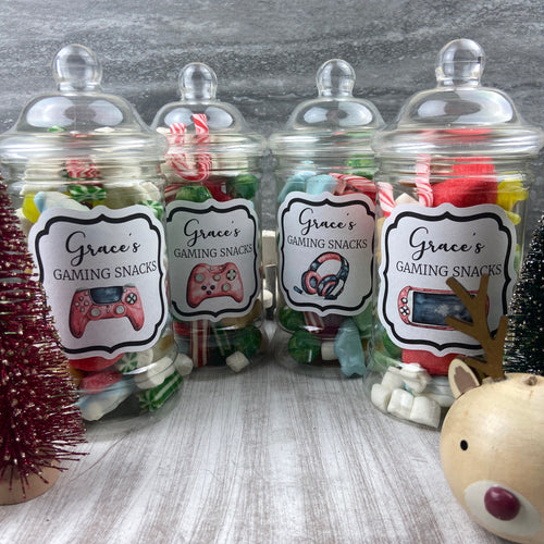 Personalised Gaming Snacks Jar-The Persnickety Co