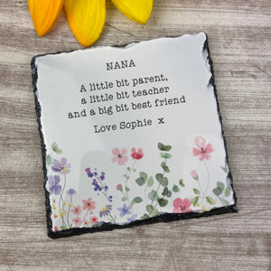 Personalised Grandma Coaster