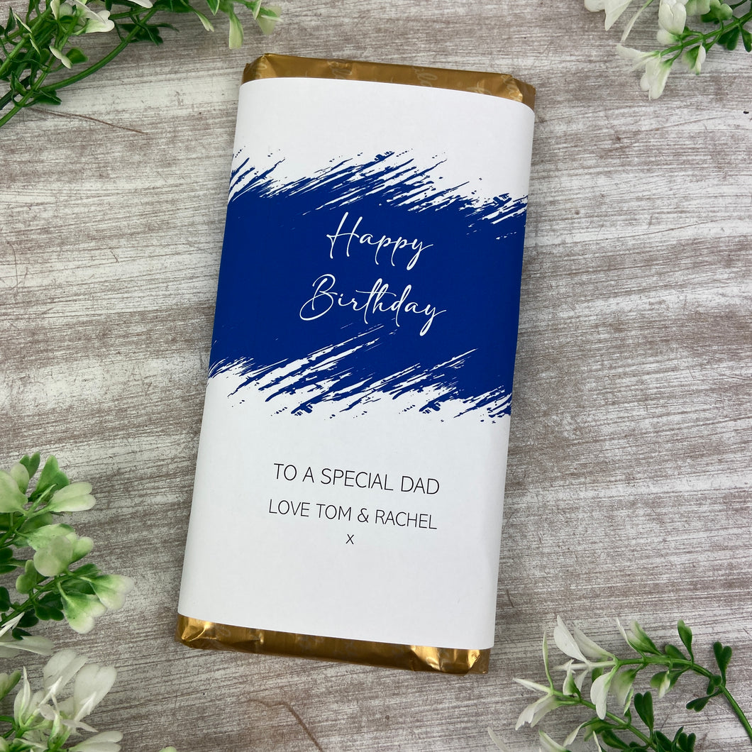 Personalised Birthday Chocolate Bar-The Persnickety Co