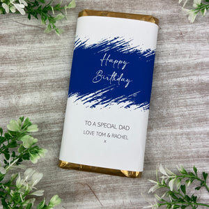 Personalised Birthday Chocolate Bar