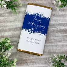 Load image into Gallery viewer, Personalised Father&#39;s Day Chocolate Bar
