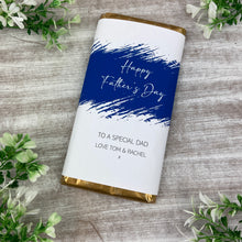 Load image into Gallery viewer, Personalised Father&#39;s Day Chocolate Bar
