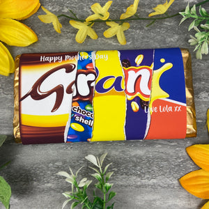Happy Mother's Day Gran Chocolate Bar
