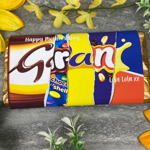 Happy Mother's Day Gran Chocolate Bar