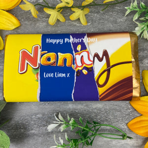 Happy Mother's Day Nanny Chocolate Bar-The Persnickety Co