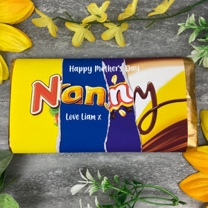 Happy Mother's Day Nanny Chocolate Bar
