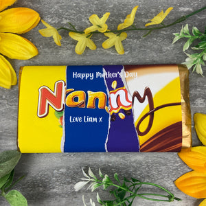 Happy Mother's Day Nanny Chocolate Bar