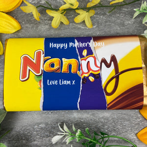 Happy Mother's Day Nanny Chocolate Bar