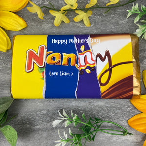 Happy Mother's Day Nanny Chocolate Bar