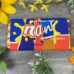 Happy Mother's Day Nan Chocolate Bar