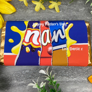 Happy Mother's Day Nan Chocolate Bar