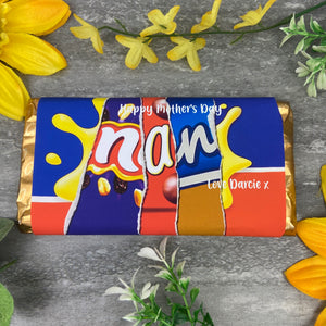 Happy Mother's Day Nan Chocolate Bar