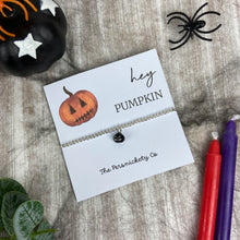 Load image into Gallery viewer, Hey Pumpkin Beaded Bracelet
