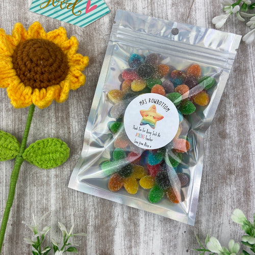 Personalised Thank You Teacher Sweet Pouch-The Persnickety Co