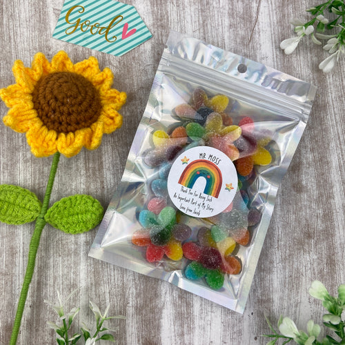 Personalised Thank You Sweet Pouch-The Persnickety Co