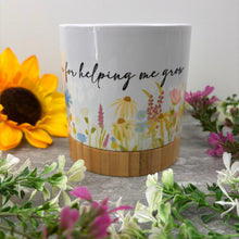 Load image into Gallery viewer, Personalised Teacher Plant Pot
