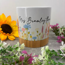 Load image into Gallery viewer, Personalised Teacher Plant Pot
