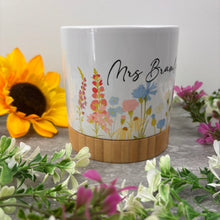 Load image into Gallery viewer, Personalised Teacher Plant Pot
