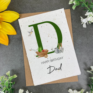 Happy Birthday Personalised Plantable Seed Card-The Persnickety Co