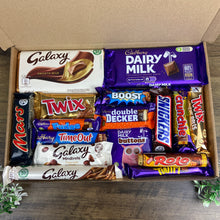 Load image into Gallery viewer, Merry Christmas Personalised Dog Mum/Dad Chocolate Box - Dog Pattern
